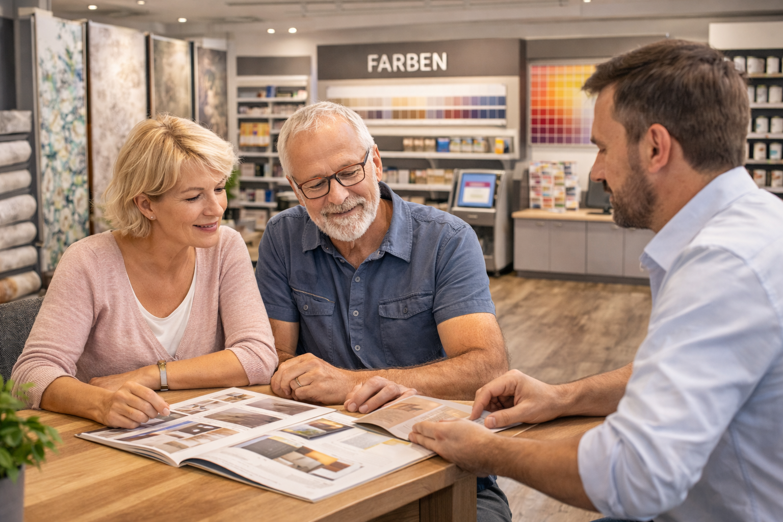 Beratung im Geschäft
