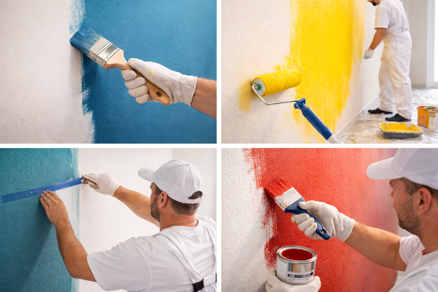 Malerarbeiten – frische Farben